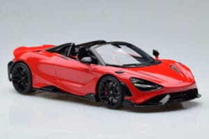 McLaren 765LT Spider Červený GT Spirit 1:18 GT420 Pryskyřice – obrázek 4 z 6