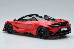 McLaren 765LT Spider Červený GT Spirit 1:18 GT420 Pryskyřice – obrázek 5 z 6
