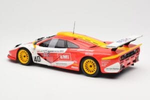 McLaren F1 GTR #40 J. O'Rourke / M. Sugden / P. Auberlein EMI 24 Hours of Le Mans 1996 UT Models 1:18 39820 Kov – obrázek 5 z 6