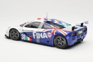 McLaren F1 GTR #38 M. Duez / M. Soper / E. Lafitte Team Bigazzi 24 Hours of Le Mans 1996 UT Models 1:18 80439421484 Kov – obrázek 5 z 6
