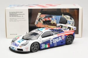 McLaren F1 GTR #39 N. Piquet / J. Cecotto / D. Sullivan Team Bigazzi 24 Hours of Le Mans 1996 UT Models 1:18 80439421485 Kov – obrázek 6 z 6
