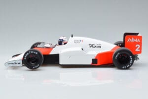 McLaren MP4/2B Marlboro #2 A. Prost Monaco GP Winner World Champion 1985 MCG 1:18 MCG18606F Kov – obrázek 3 z 6
