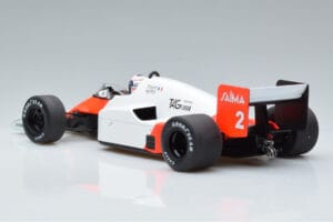 McLaren MP4/2B Marlboro #2 A. Prost Monaco GP Winner World Champion 1985 MCG 1:18 MCG18606F Kov – obrázek 5 z 6