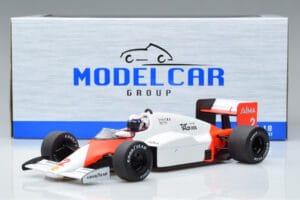 McLaren MP4/2B Marlboro #2 A. Prost Monaco GP Winner World Champion 1985 MCG 1:18 MCG18606F Kov – obrázek 6 z 6