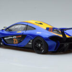 McLaren P1 GTR Modrá Se Žlutými Pruhy AUTOart 1:18 - image 6 of 7