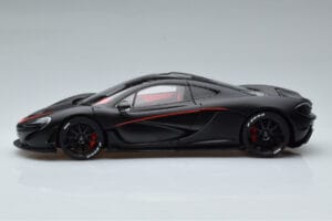 McLaren P1 Matná Černá AUTOart 1:18 76027 Kov – obrázek 4 z 9