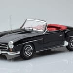Mercedes 190 SL W121 Kabriolet Černý Minichamps 1:18