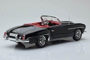 Mercedes 190 SL W121 Kabriolet Černý Minichamps 1:18 100037030 Kov – obrázek 3 z 8