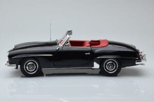 Mercedes 190 SL W121 Kabriolet Černý Minichamps 1:18 100037030 Kov – obrázek 4 z 8