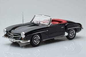 Mercedes 190 SL W121 Kabriolet Černý Minichamps 1:18