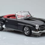 Mercedes 190 SL W121 Kabriolet Černý Minichamps 1:18 - image 5 of 8