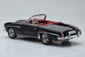 Mercedes 190 SL W121 Kabriolet Černý Minichamps 1:18 100037030 Kov – obrázek 6 z 8