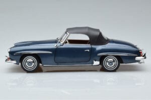 Mercedes 190 SL W121 Roadster Modrý Norev 1:18 B66040625 Kov – obrázek 4 z 8