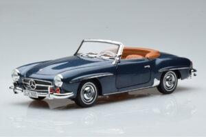 Mercedes 190 SL W121 Roadster Modrý Norev 1:18
