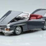 Mercedes 190 SL W121 Roadster Šedý Norev 1:18 183402 Kov - image 2 of 8