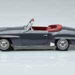 Mercedes 190 SL W121 Roadster Šedý Norev 1:18 183402 Kov - image 4 of 8