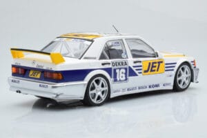 Mercedes 190E 2.5-16 W201 EVO 1 Jet #16 F. Biela Team Ms-Jet Racing DTM 1990 Minichamps 1:18 155903616 Kov – obrázek 2 z 6