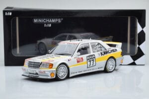Mercedes 190E 2.5-16 W201 EVO 1 Karcher #77 F. Kreutzpointer Team AMG-Mercedes DTM 1990 Minichamps 1:18 155903677 Kov – obrázek 6 z 6