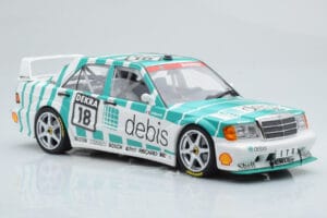 Mercedes 190E 2.5-16 W201 EVO 2 Debis #18 F. Giroix Team Zackspeed DTM 1991 Minichamps 1:18 155913618 Kov – obrázek 4 z 6