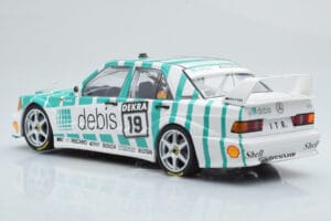 Mercedes 190E 2.5-16 W201 EVO 2 Debis #19 R. Asch Team Zackspeed DTM 1991 Minichamps 1:18 155913619 Kov – obrázek 5 z 6