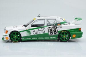 Mercedes 190E 2.5-16 W201 EVO 2 Debis #88 B. Schneider Team Zackspeed DTM 1991 Minichamps 1:18 155913688 Kov – obrázek 3 z 6