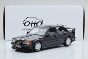 Mercedes 190E W201 2.5-16 Evo I Černý Otto 1:18 OT151 Pryskyřice – obrázek 6 z 6