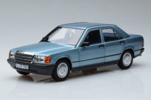 Mercedes 190E W201 Světle Modrá Norev 1:18
