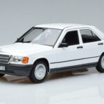 Mercedes 190 E W201 Bílý Norev 1:18 183820 Kov
