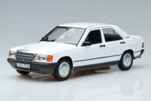 Mercedes 190 E W201 Bílý Norev 1:18 183820 Kov