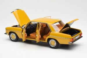 Mercedes 200/8 W115 Sahara Žlutý Norev 1:18 183771 Kov – obrázek 5 z 8