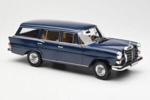 Mercedes 200 Universal W115 Modrý Norev 1:18 183599 Kov – obrázek 6 z 8