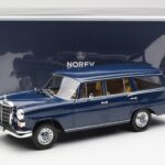Mercedes 200 Universal W115 Modrý Norev 1:18 183599 - image 8 of 8