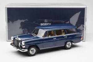 Mercedes 200 Universal W115 Modrý Norev 1:18 183599 Kov – obrázek 8 z 8
