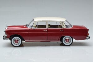 Mercedes 200 W110 Červený Norev 1:18 183706 Kov – obrázek 5 z 7