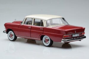 Mercedes 200 W110 Červený Norev 1:18 183706 Kov – obrázek 7 z 7