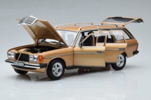 Mercedes 200T S123 AMG Package Béžová Norev 1:18 183739 Kov – obrázek 2 z 9