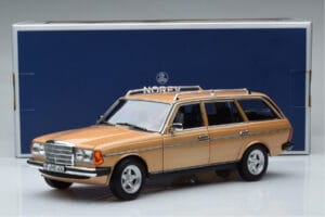 Mercedes 200T S123 AMG Package Béžová Norev 1:18 183739 Kov – obrázek 9 z 9