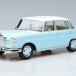 Mercedes 220 S W111 Modrý Norev 1:18 183920 Kov
