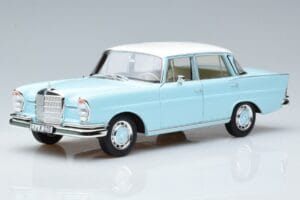 Mercedes 220 S W111 Modrý Norev 1:18 183920 Kov