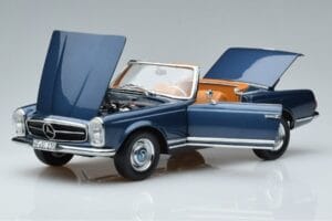 Mercedes 230 SL W113 Pagoda Modrý Limitovaná Edice Norev 1:18 183767 Kov – obrázek 2 z 8