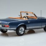 Mercedes 230 SL W113 Pagoda Modrý Limitovaná Edice Norev 1:18 183767 Kov - image 3 of 8