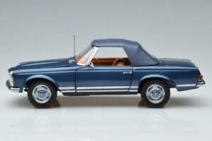 Mercedes 230 SL W113 Pagoda Modrý Limitovaná Edice Norev 1:18 183767 Kov – obrázek 4 z 8