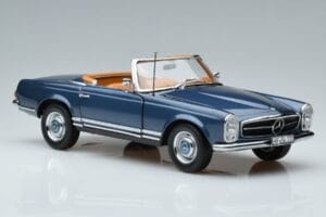 Mercedes 230 SL W113 Pagoda Modrý Limitovaná Edice Norev 1:18 183767 Kov – obrázek 6 z 8