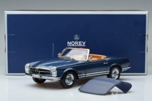 Mercedes 230 SL W113 Pagoda Modrý Limitovaná Edice Norev 1:18 183767 Kov – obrázek 8 z 8