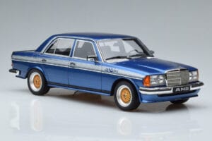 Mercedes 280 E AMG W123 Modrý Otto 1:18 OT221 Pryskyřice – obrázek 4 z 6