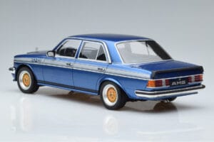 Mercedes 280 E AMG W123 Modrý Otto 1:18 OT221 Pryskyřice – obrázek 5 z 6