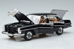 Mercedes 280 SE W108 Černý Norev 1:18 183762 Kov – obrázek 2 z 7