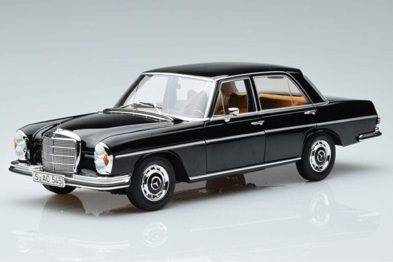 Mercedes 280 SE W108 Černý Norev 1:18 183762 Kov