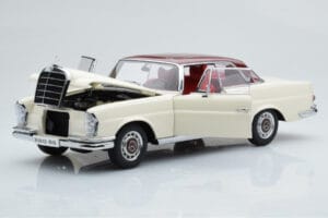 Mercedes 280 SE W108 Bílý AUTOart 1:18 76287 Kov – obrázek 2 z 8