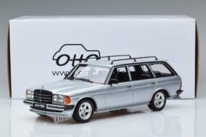 Mercedes 280 TE AMG S123 Stříbrný Otto 1:18 OT246 Pryskyřice – obrázek 6 z 6